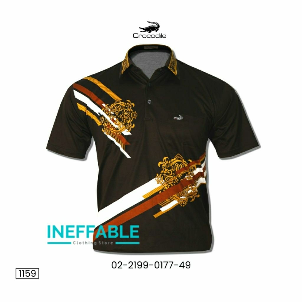 Kaos Crocodile Platinum / Diamond Krah Kemeja 0177