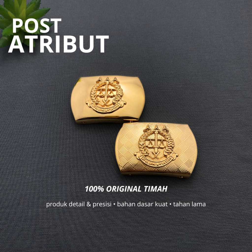 Kepala Gesper Kejaksaan / Kepala Gesper Kejaksaan Motif / Kejaksaan / Atribut Kejaksaan / Atribut Pr