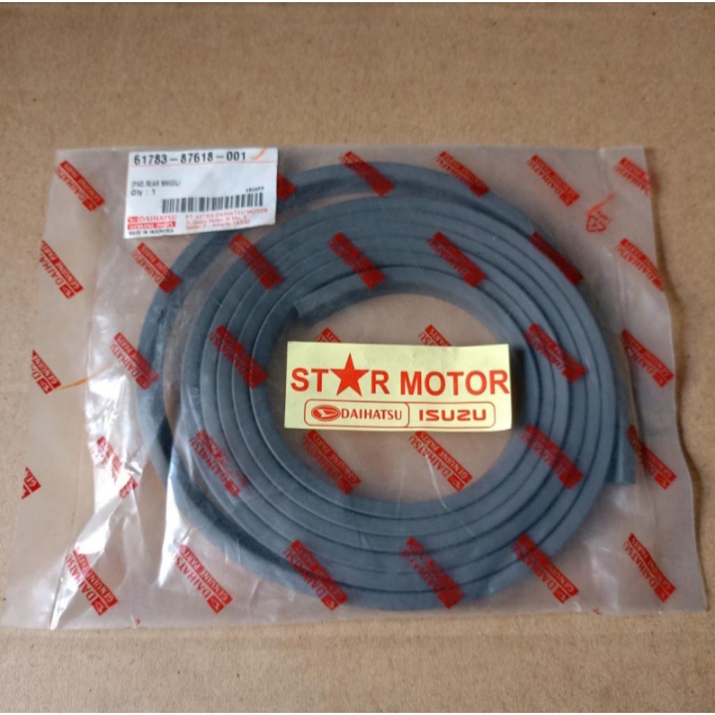 Karet over fender spakbor taft Rocky independent dan feroza original