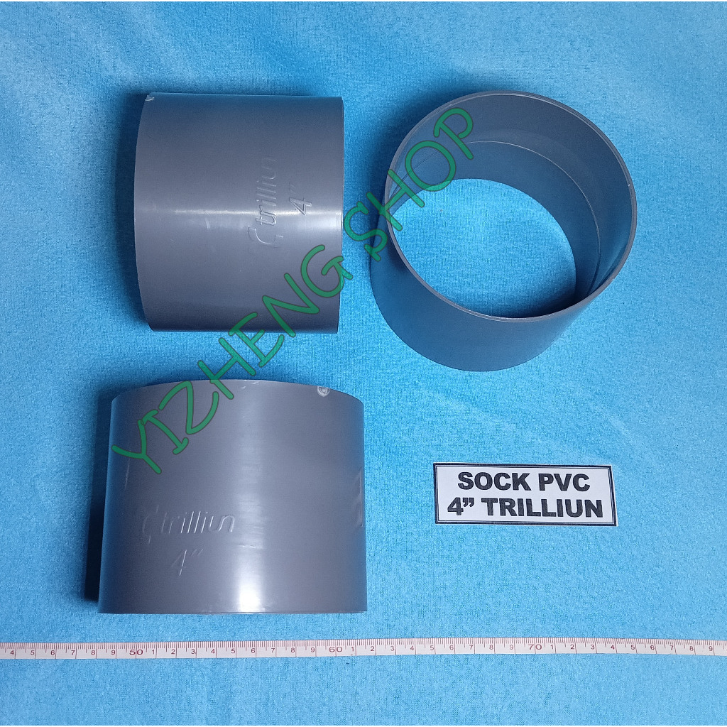 SOCK PVC 4" TRILLIUN