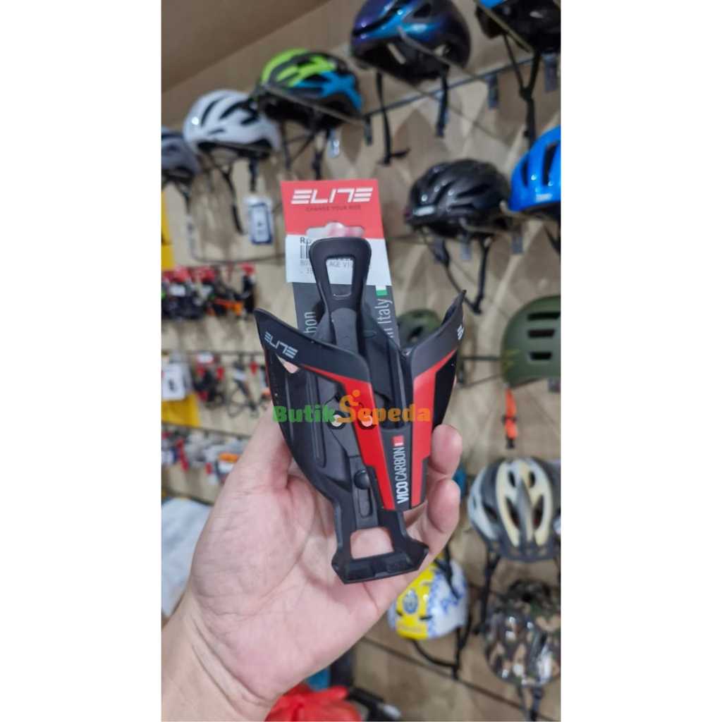 Elite Tempat Botol Minum Sepeda Vico Carbon