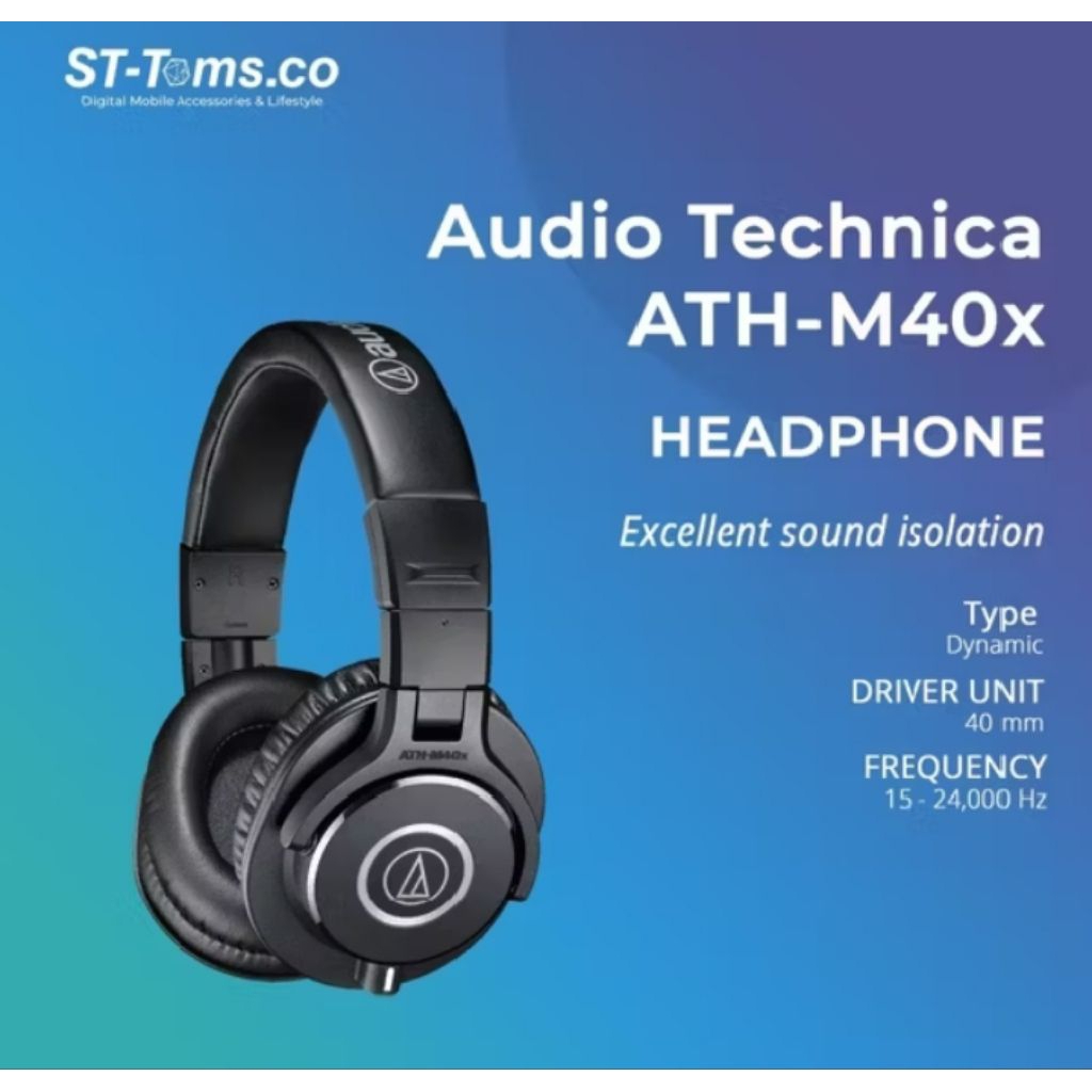 Audio technica ATH m40 x