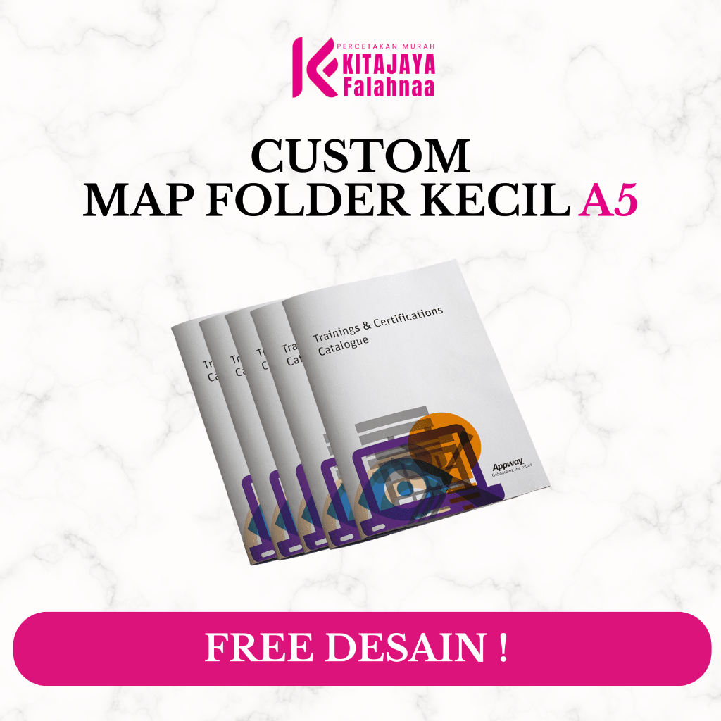 MAP Folder Kecil A5 CUSTOM / Map Puskesmas / Map Klinik / Map Sekolah / Map Kantor Map Folder A5 Cus