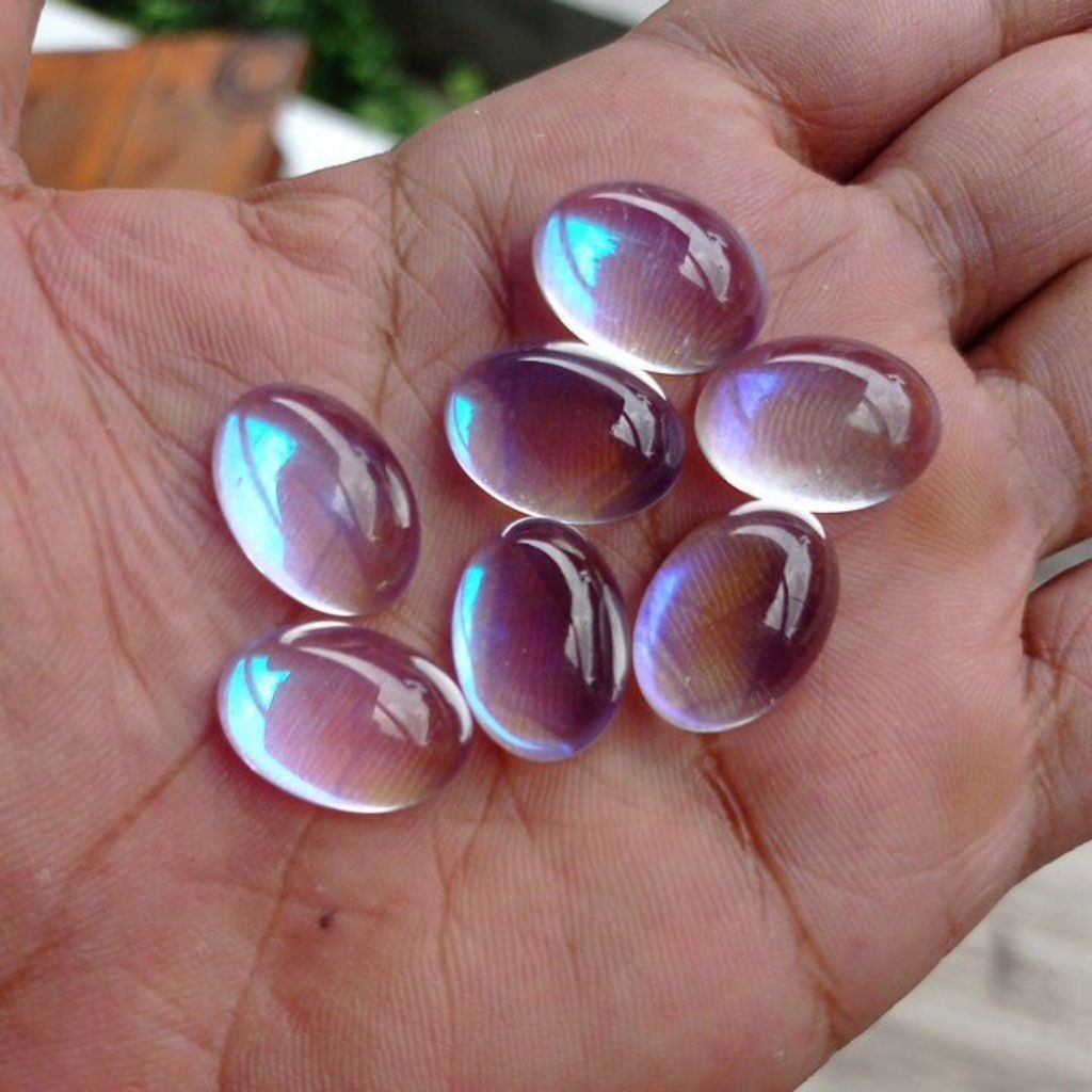 batu akik lepasan kalimaya india jarong biru 18mm