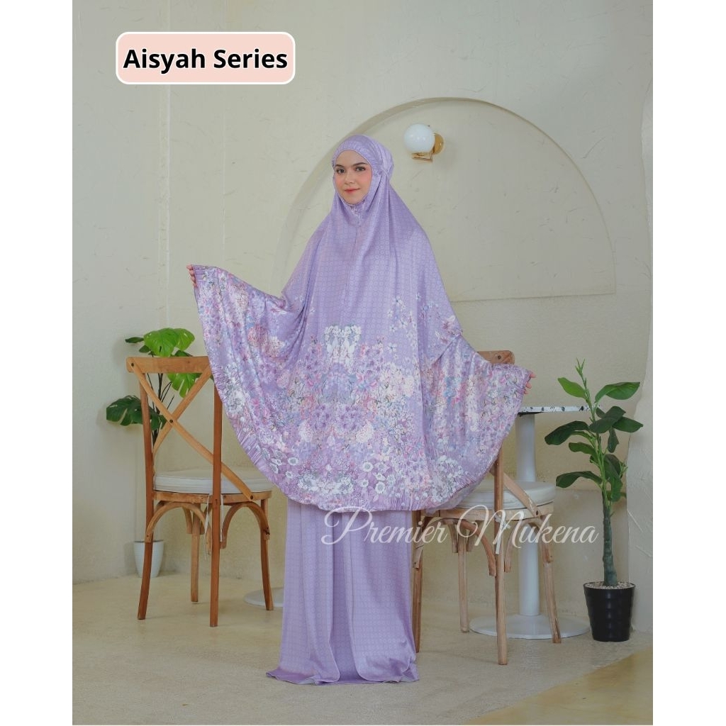 Premier Mukena - Aisyah Series - Lavender