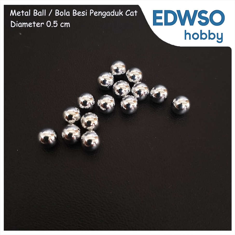 Metal Ball Bola Besi Pengaduk Cat Thinner Gundam