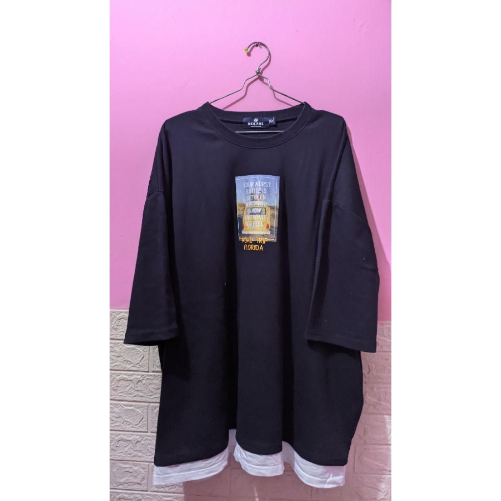 t-shirt OKKANE Oversize 5XL made in korea