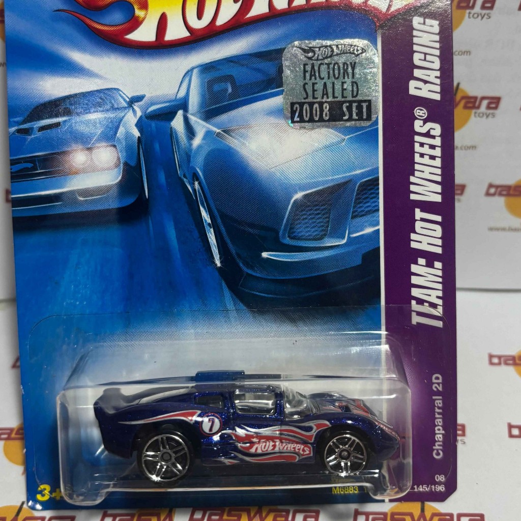 Hot Wheels TEAM: Hot Wheels Racing Chaparral 2D (Factory Sealed 2008 Set)