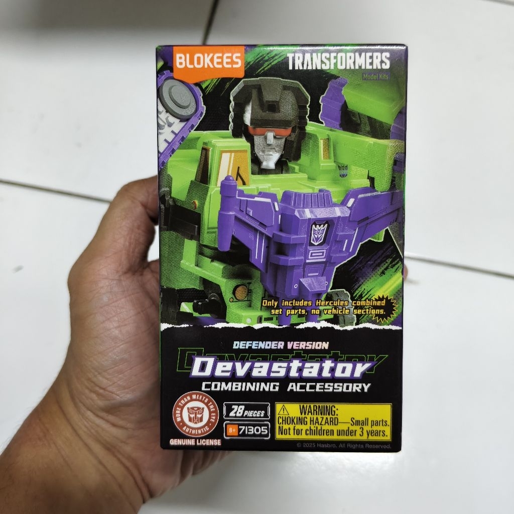 Blokees Defender Devastator Combining Accessory