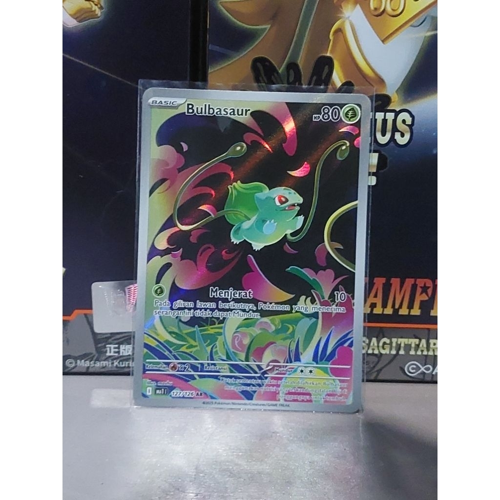 Bulbasaur AR Pokemon TCG