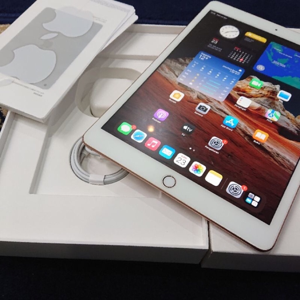 Ipad 8 wifi 32gb Fullset second