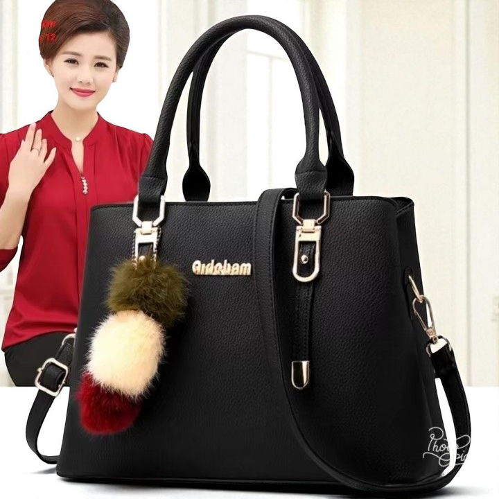 Tas Jingjing Wanita Tas Momsky Slempang Serbaguna Tas Ibu-Ibu Kekinian Tas Bahu Ibu-Ibu Terbaru