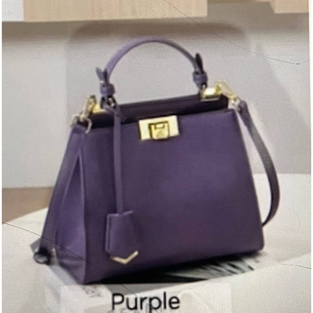 Preloved Bag Tas Jims Honey Ori purple