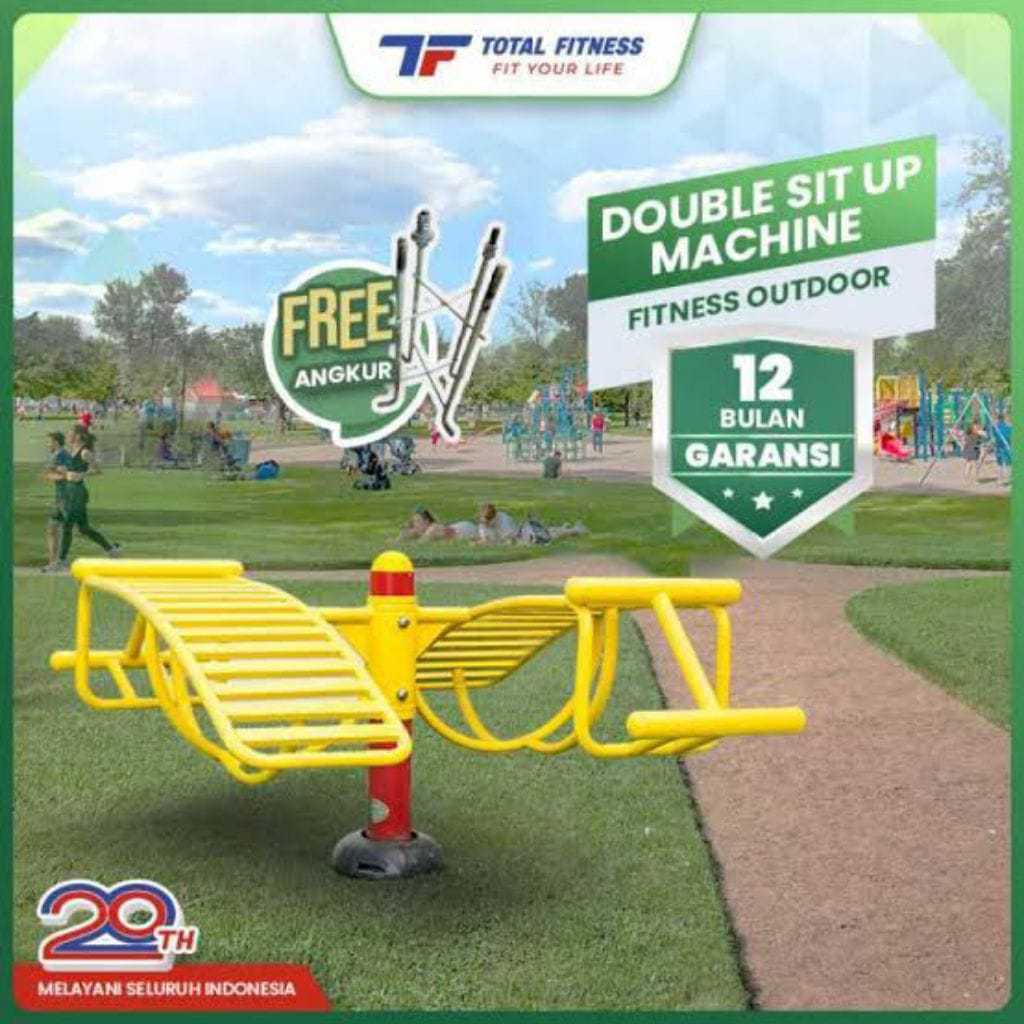 Paket Alat Fitness Outdoor Fitness Gym Taman  Luar Ruangan
