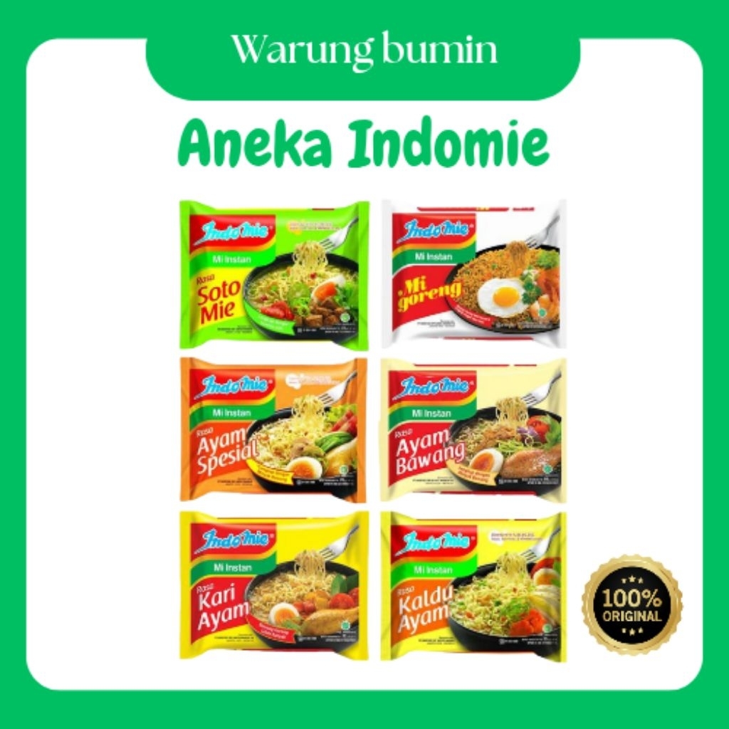 VARIAN INDOMIE ASLI - WARUNG BUMIN