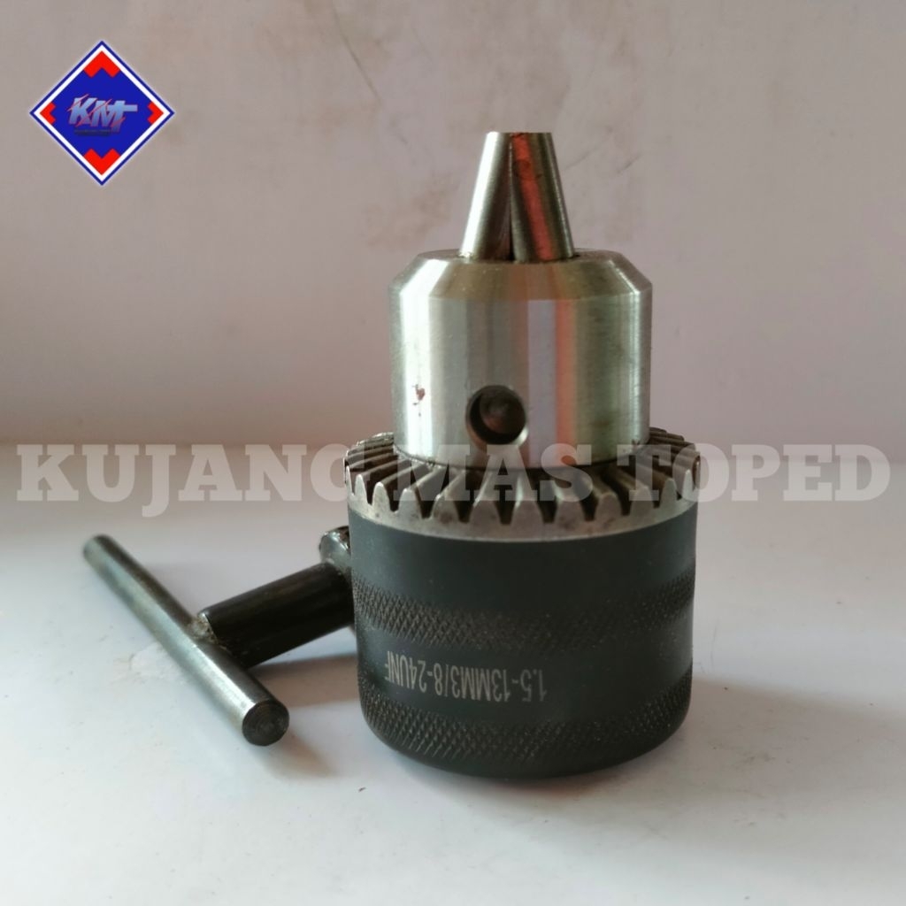 KEPALA BOR 13MM DRAT 3/8" UNTUK MESIN BOR MAKTEC 10MM MAKITA 10MM KEPALA BOR 13MM DRAT 3/8 INCH