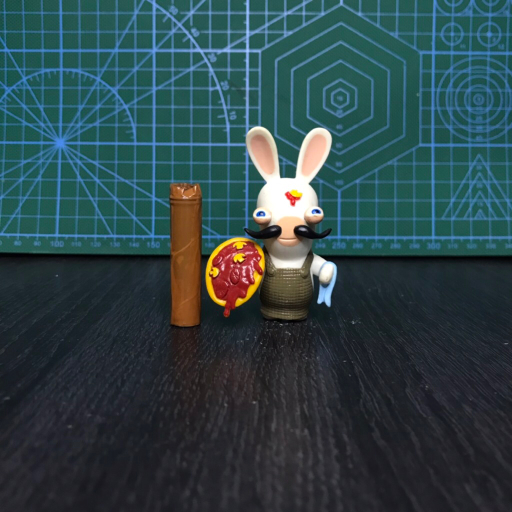 Rabbids Invade The World - Italy Mini Figure Ubisoft [PRELOVED]