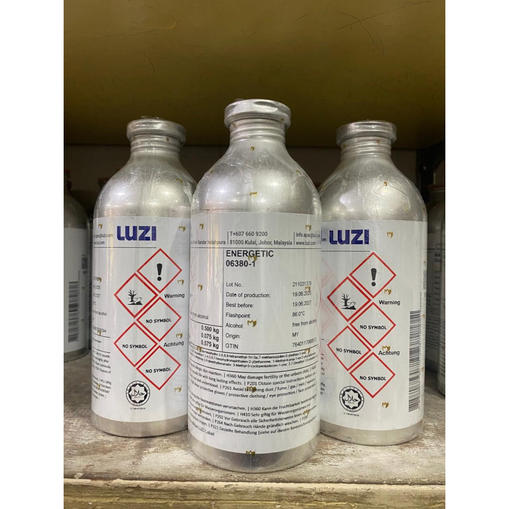 Parfum Energetic inspired H.Boss energize by luzi 500ml segel