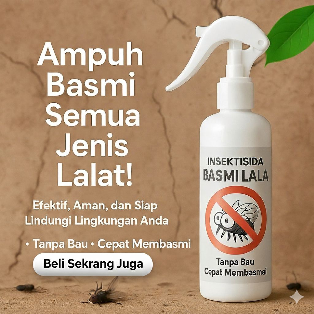 Obat cairan pembasmi lalat, anti lalat, racun lalat efektif praktis