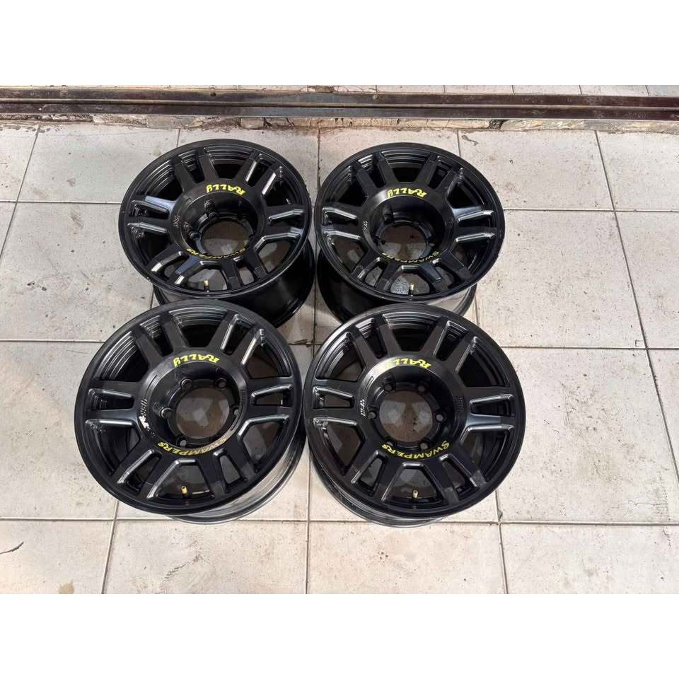 VELG MOBIL BEKAS HSR SWAMPERS R15 PCD 6X139 BUAT PAJERO FORTUNER TRITON EVERST PANTHER