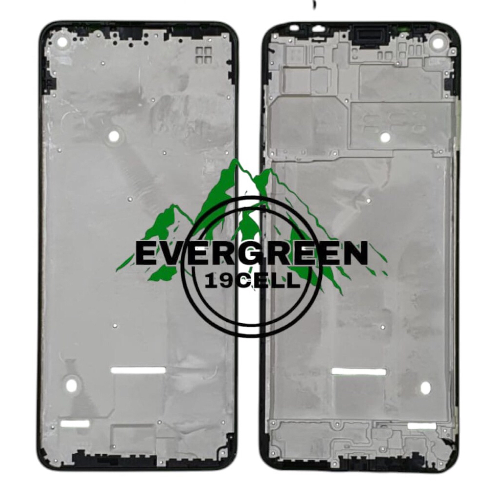 FRAME LCD INFINIK HOT 10 X682 ( hitam ) DUDUKAN TATAKAN TULANG TENGAH LCD INFINIK HOT 10