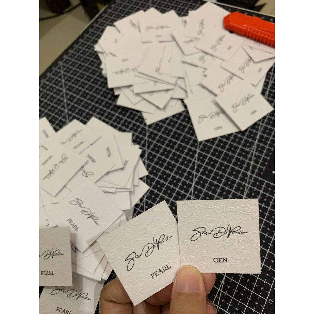 Smelling Paper  Custom | Paper Test Parfum Custom 100 Lembar | Kertas Tester Parfum