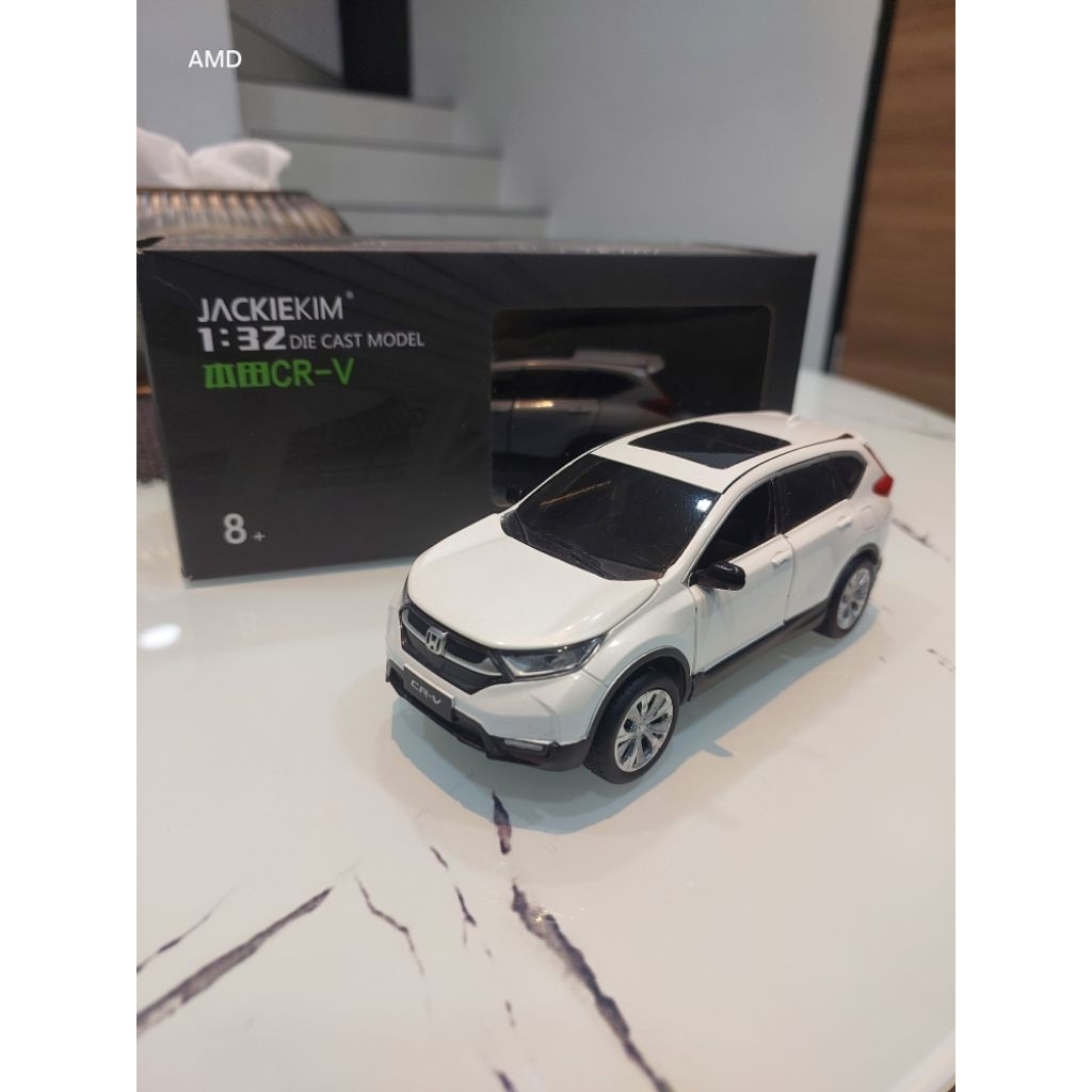 Diecast miniatur honda crv turbo gen 5 skala 32