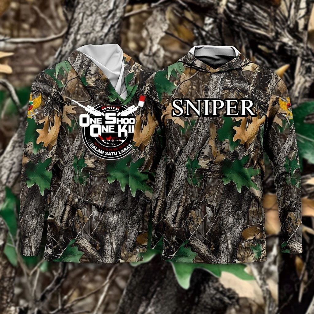 Baju camo berburu hunting sniper/costum berburu sniper/Jersey sniper