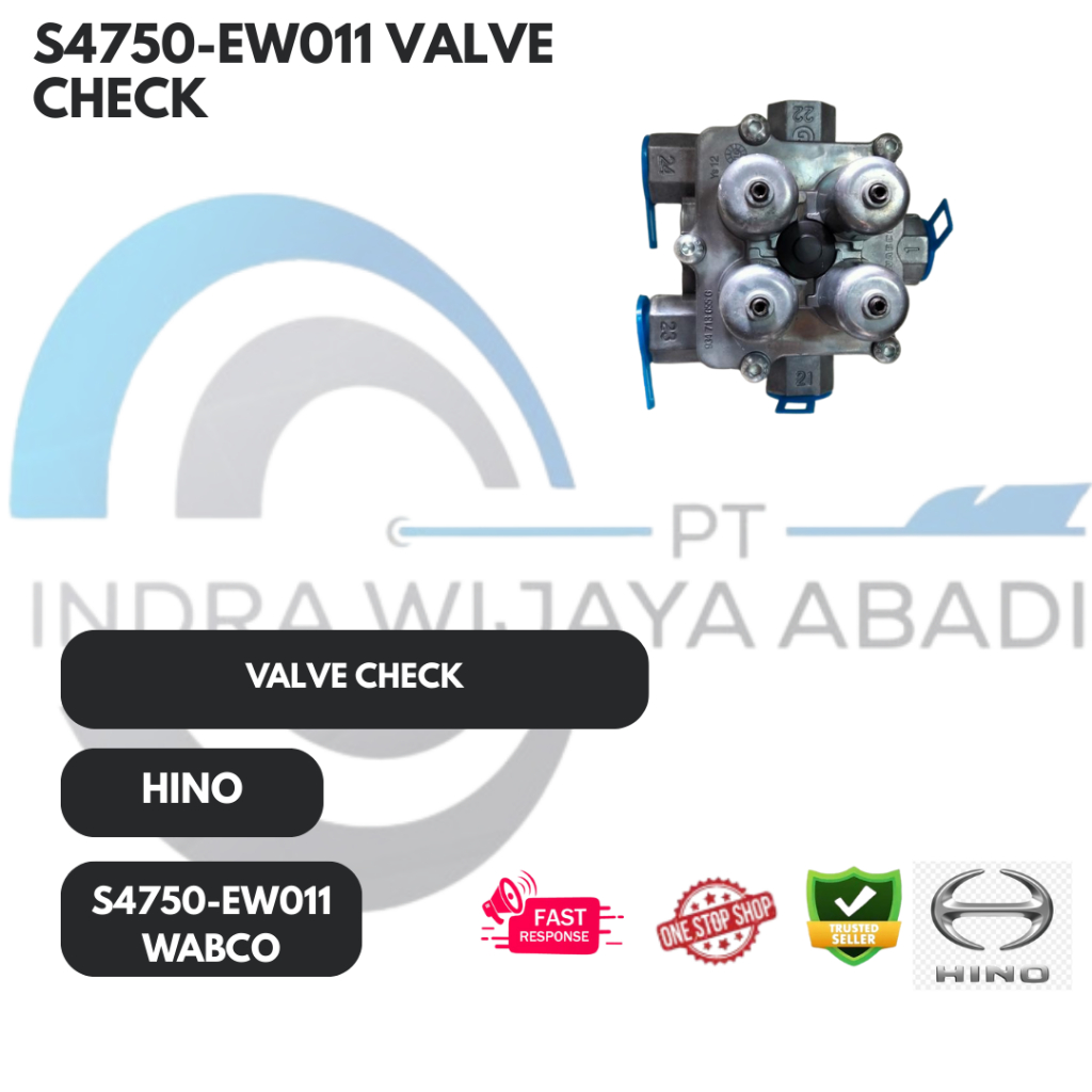 S4750-EW011 VALVE CHECK WABCO