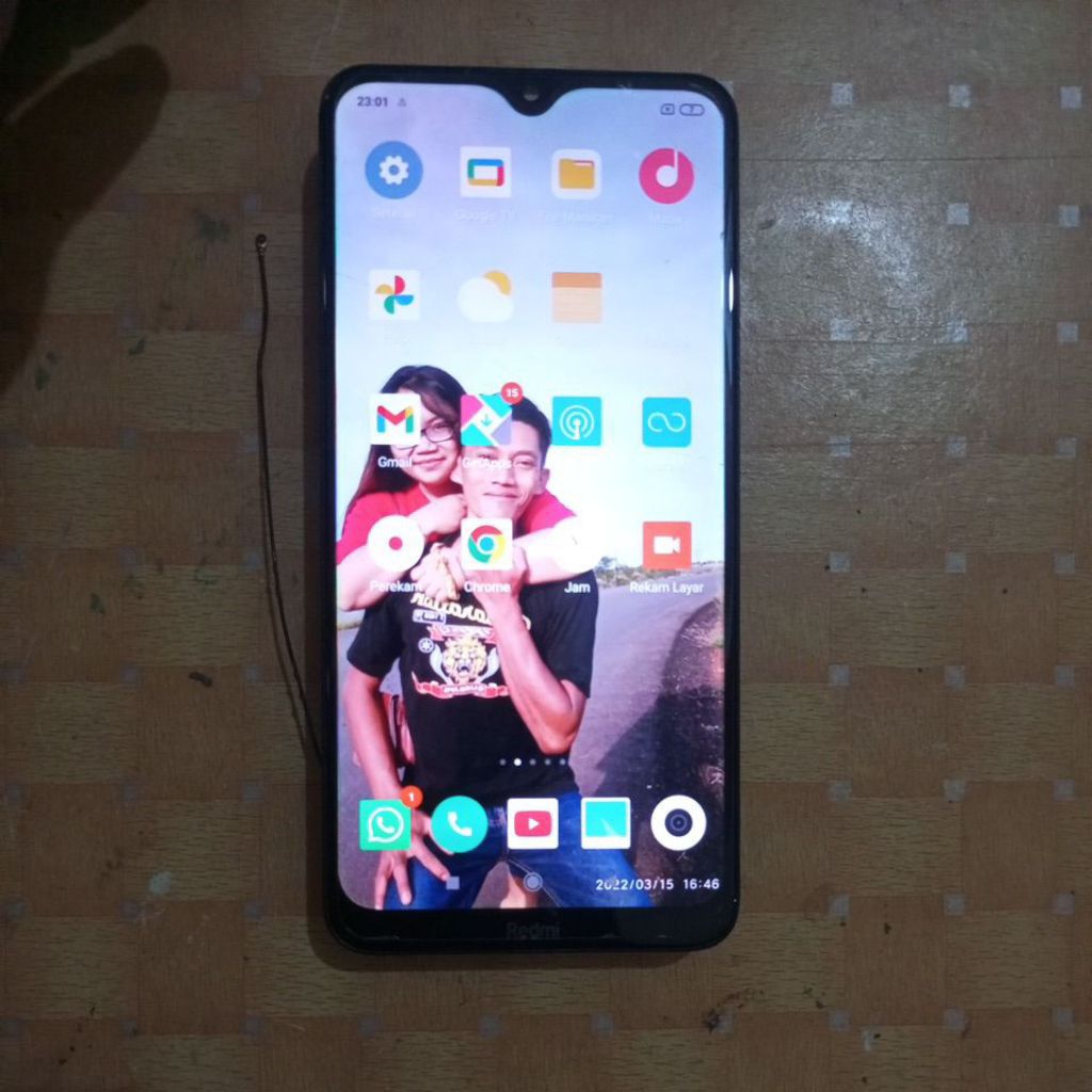 lcd touskrin+prame redmi 8a copotan