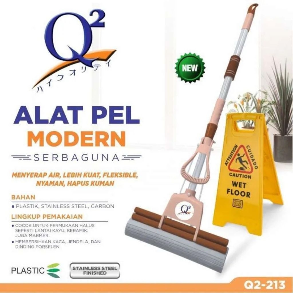 Q2 Pel Lantai Spons Mop