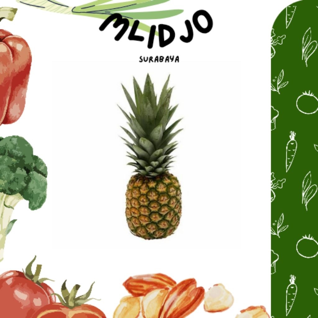 NANAS UTUH NANAS KUPAS