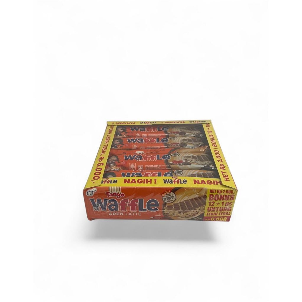 Tango Waffle 25g Wafer Rasa Aren Latte 1 Box 12 Pcs