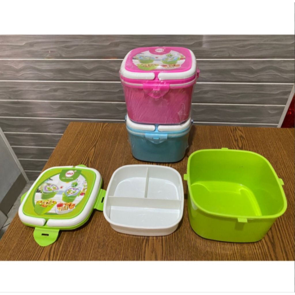 Rantang Segi Ssj/ tempat bekal