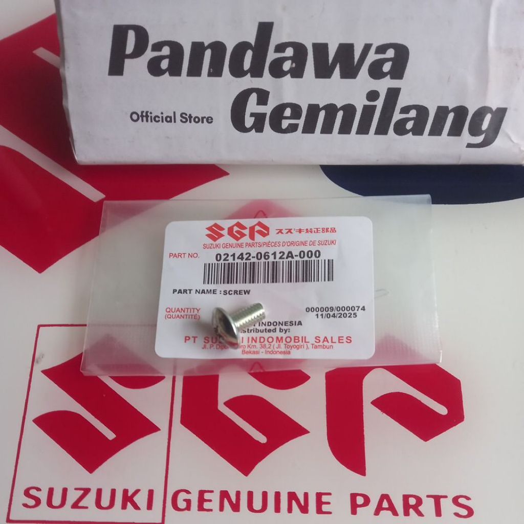 BAUT TANGKI OLI MASTER REM BELAKANG SATRIA FU ORIGINAL SUZUKI 02142-0612A-000