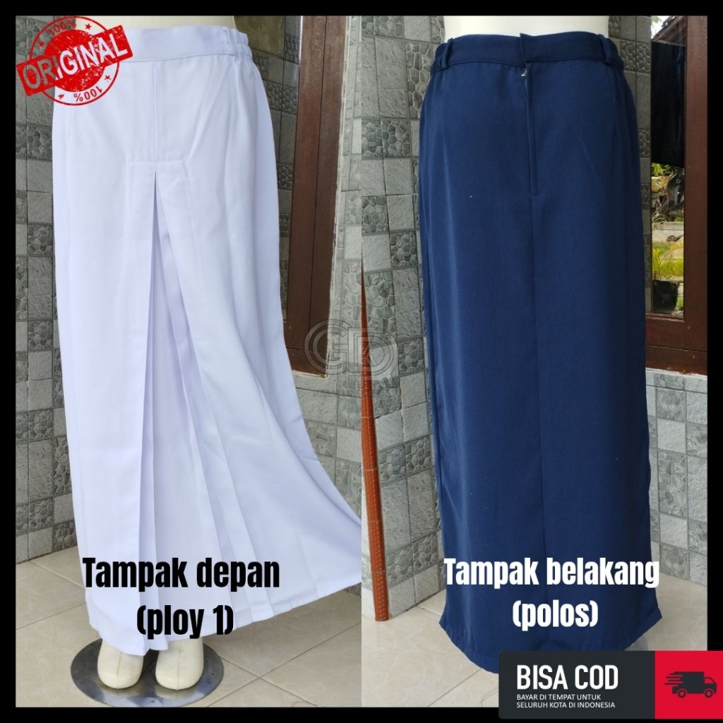 Rok Rempel Depan 1 Ploy Depan Rok Jumbo Rempel Depan Rok Smp Rok Sekolah Jumbo Rempel Repan Panjang 