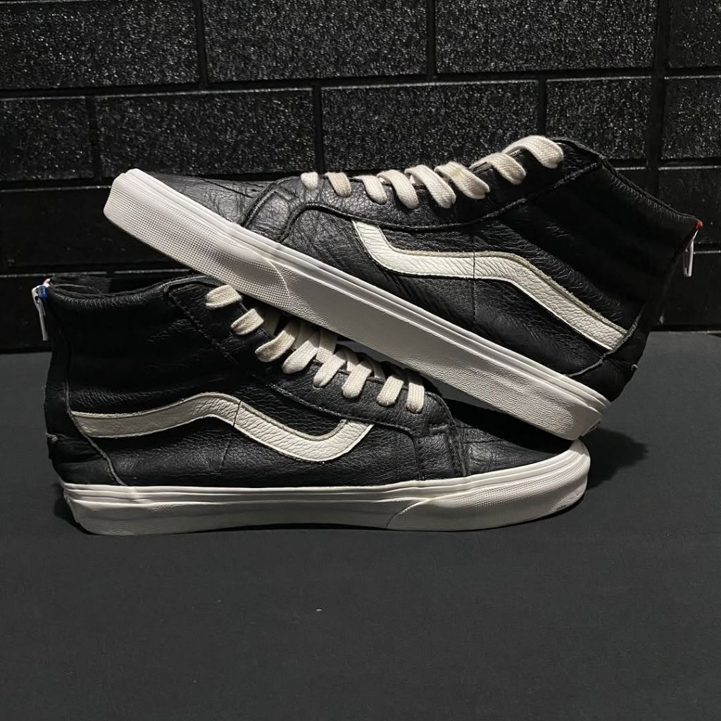 Vans Sk8 High Leather Zip