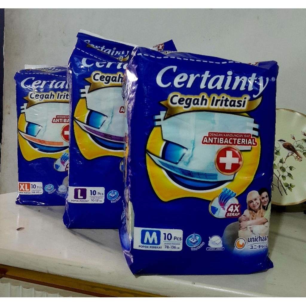 popok perekat dewasa Certainty