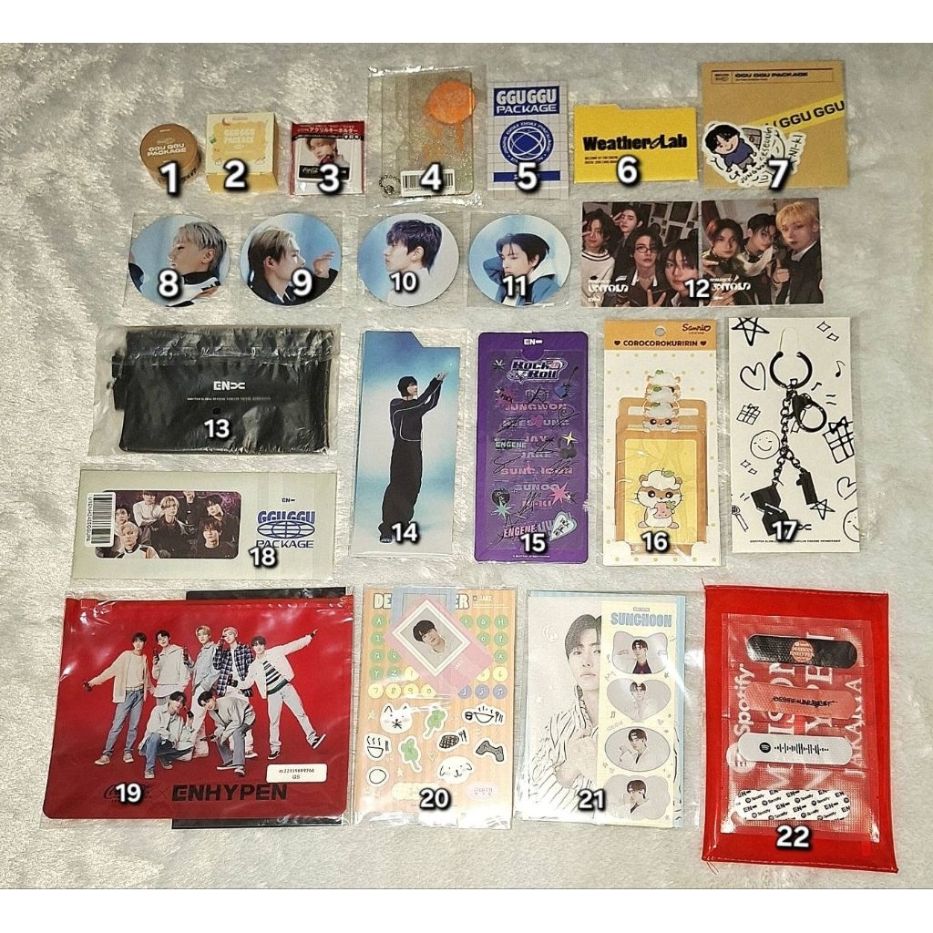 Ready Stock Merch Kpop Official Enhypen