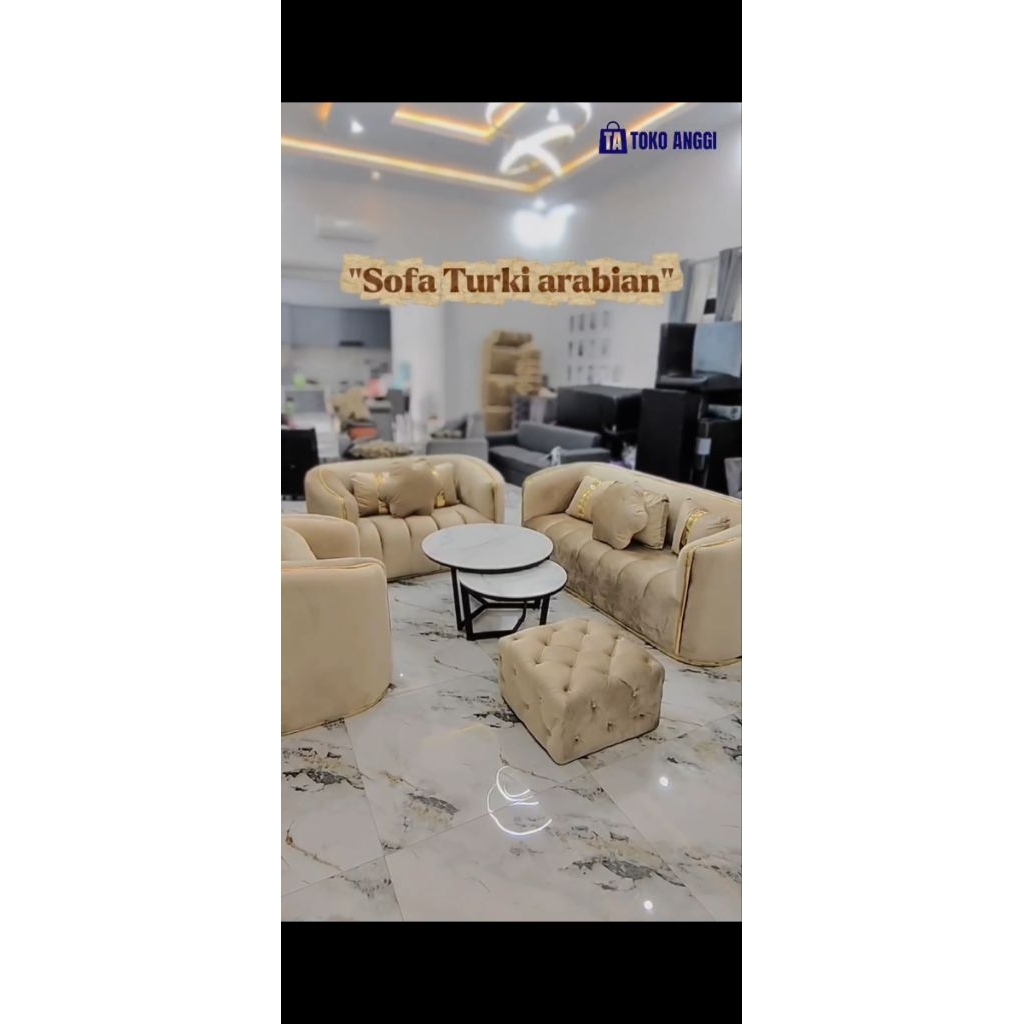 sofa arabian turki 321 plus 1puff
