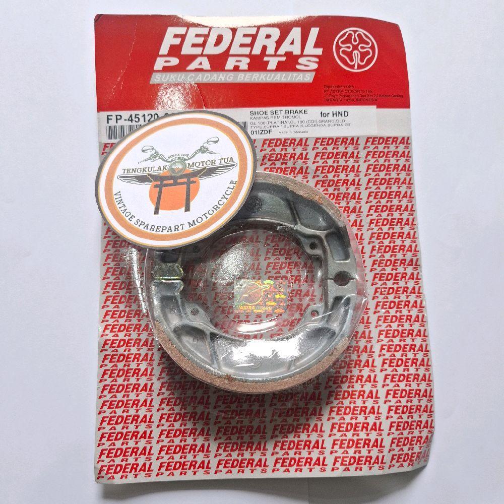 kampas rem depan belakang tromol ori original cb100 cb125 gl100 gl125 s90 s90z benly cg110 cg125 cb 