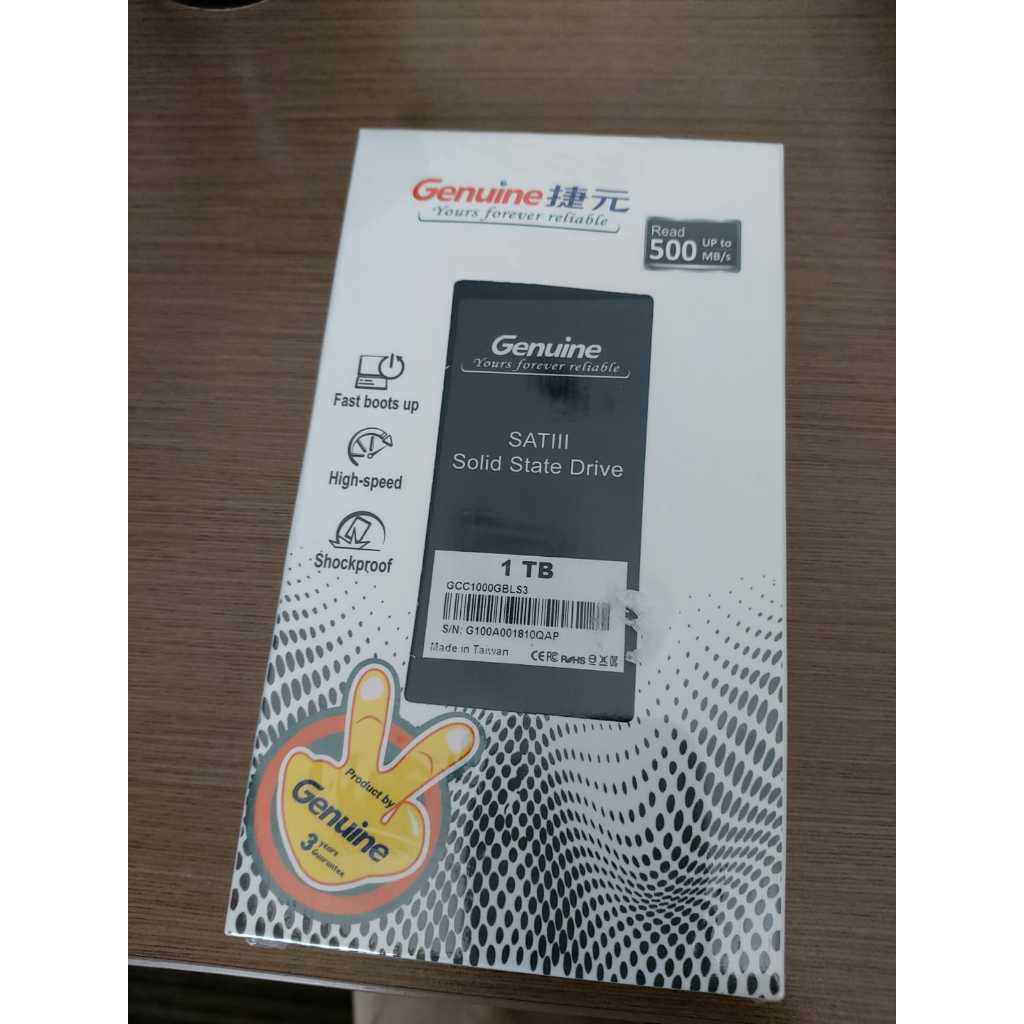 Genuine SSD Sata III 1 TB 2.5" Inc