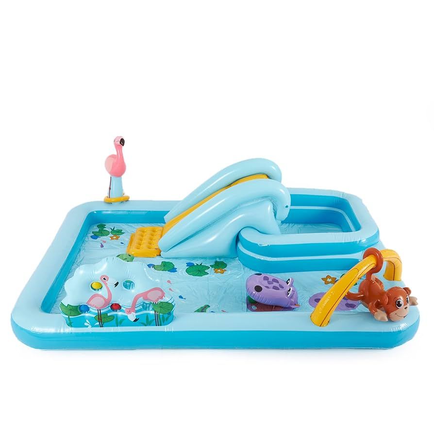 Intex Swimming Pool Jungle Adventure Slide Play Center FUN FRUITY 57161 - Kolam Renang Anak Intex 57