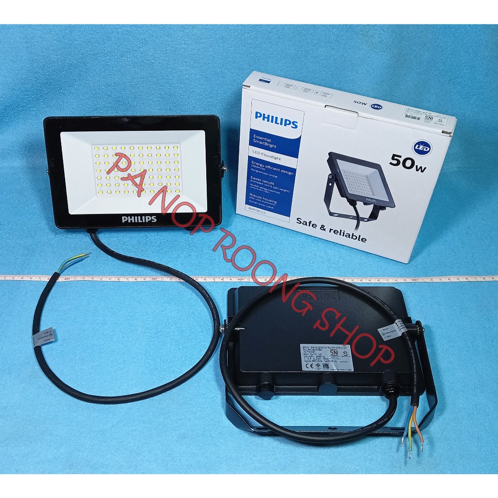 LAMPU SOROT LED (FLOOD LIGHT ) 50W PHILIPS