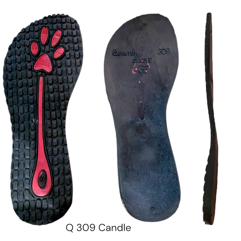 OUTSOLE SOL SANDAL WANITA Teplek TPR Q309 Candle