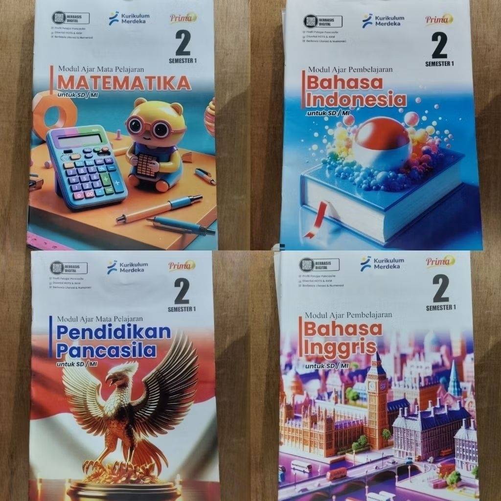 [LKS Prima] Kurikulum Merdeka SD/MI Kelas 2 Semester 1