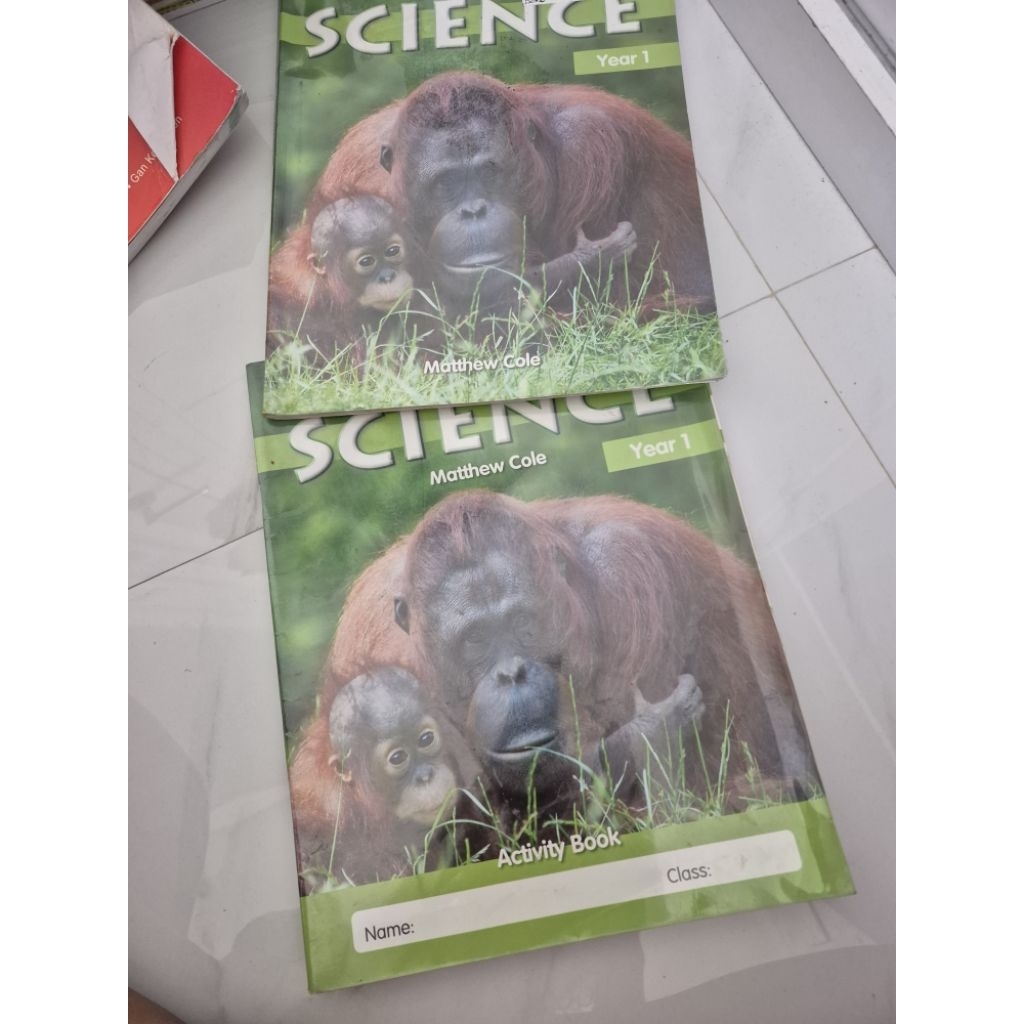 star science bekas preloved ipa kelas 1 SD year 1  activity book n text book buku bahasa inggris cam