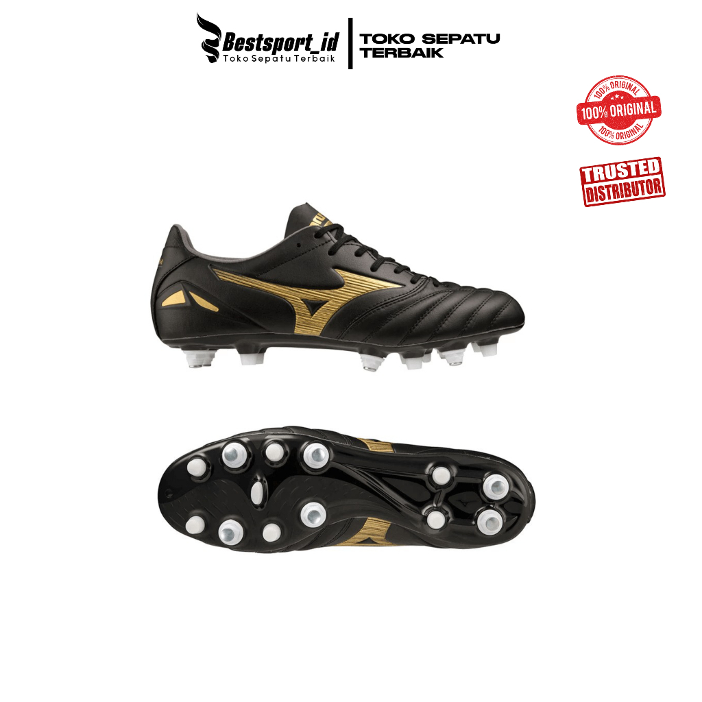 Sepatu Sepak Bola Mizuno Morelia Neo IV Pro Mix - Stud Besi