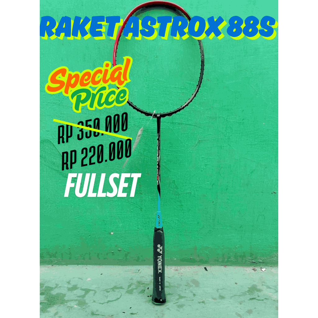 Raket ASTROX 88s SKILL MERAH MURAH