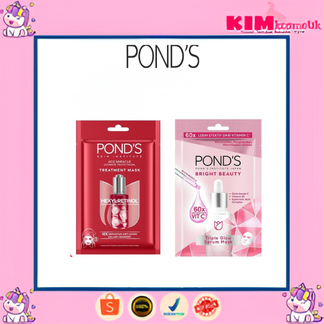 Ponds Sheet Mask Masker Wajah